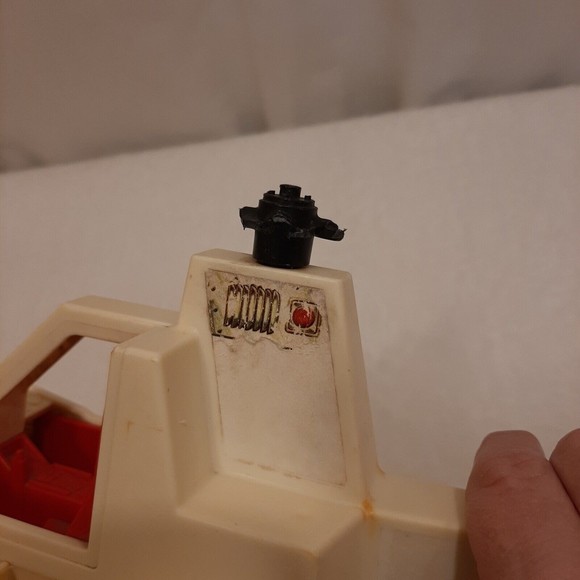 Vintage 1974 Fisher Price Toy Rescue Helicopter Set #305 Broken Rotors READ - Picture 14 of 16